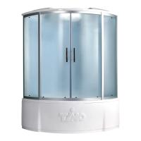 Душевая кабина (душевой бокс) Timo Standart Silver F T-6635SF, 135x135x220