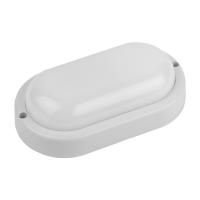 Светильник LED ЖКХ Era 8Вт, 4000К, 230В, IP65, овал, белый