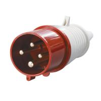 Вилка переносная 014, 3Р+РЕ, 16А, 380В, IP44