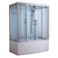 Душевая кабина (душевой бокс) Timo Standart Silver Fabric T-6650SF, 150x88x220