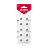 Батарейка алкалиновая Smartbuy, тип LR41/AG3, 1,5 В (10 шт)