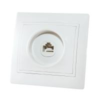 Розетка компьютерная RJ-45 с/у Таймыр SQ1814-0021, 1 гнездо, белая