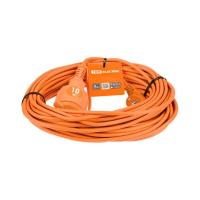 Удлинитель силовой TDM Electric 1 гнездо, ПВС 3х1, 3500Вт, 16А, с/з, IP44, 10 м