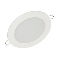 Светильник LED Инхоум ультратонкий Даунлайт, круг, 9Вт, 6500К, IP40, белый