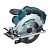 Пила циркулярная аккумуляторная Makita DSS610Z LXT, d=165 мм, глубина=57 мм, 18V, Li-ion без АКБ и ЗУ