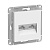 Розетка компьютерная RJ-45 с/у Atlasdesign ATN000185, 2 гнезда, белая
