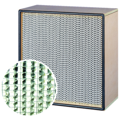 Фильтр воздушный абсолютной очистки с алюминиевым сепаратором ФВА-I-610-305-300-H14/К1/ОС0/У2