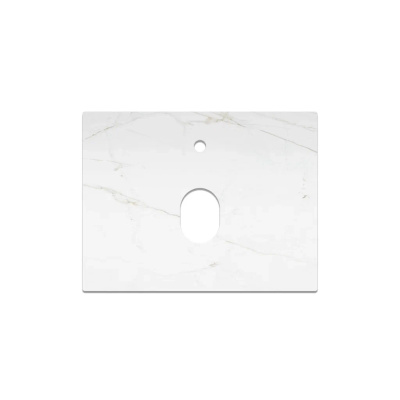 Столешница La Fenice Granite Gray Structural Terra 60 см, белая