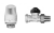 Комплект для двухтрубной системы отопления: клапан TR-N 20 прям. и TR 84 комплект Ридан 013G2176R