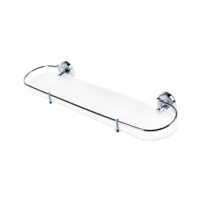 Полка стеклянная D-Lin D260700-1, хром