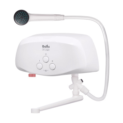 Водонагреватель проточный Ballu 3-Logic TS 3500 с душ.лейкой и краном