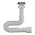 Сифон гофрированный Orio А-3014, 1 1/4"х40/50мм, L=1250 мм, решетка d=63мм